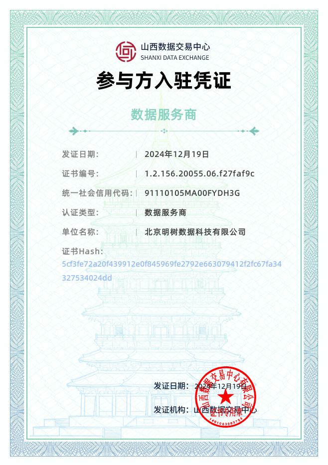 山西數據交易中心